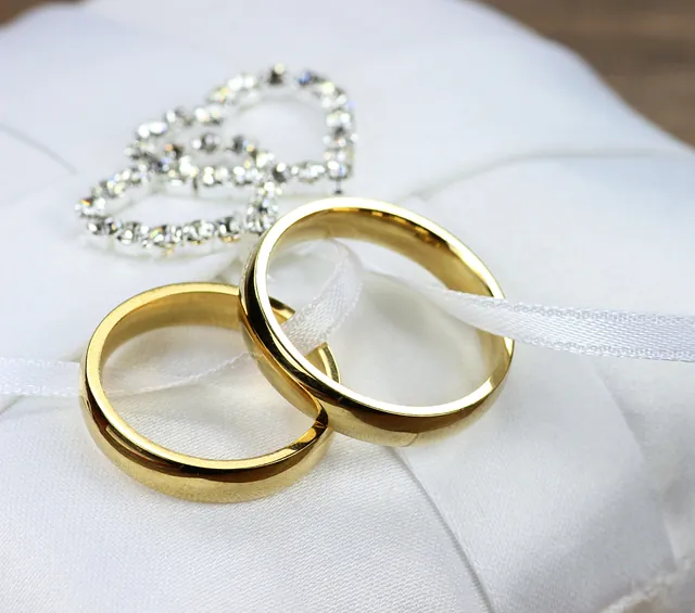 Goldschmuck, Eheringe
